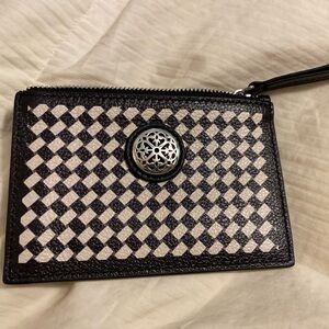 Brighton Black and White Patterned Wallet